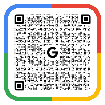 Google QR code that opens the Tradepur Company Business Profile on Google